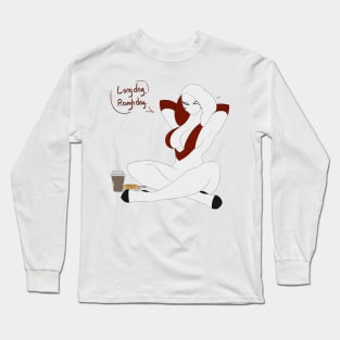 Bagel and Coffee Long Sleeve T-Shirt